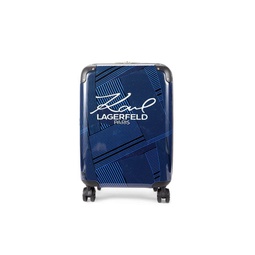 20 Inch Peri Stripe Spinner Suitcase