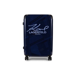24 Inch Peri Striped Spinner Suitcase