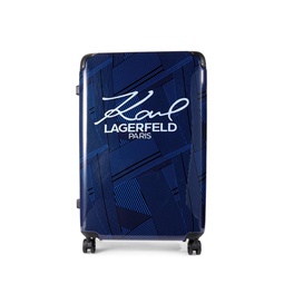 28 Inch Peri Stripe Spinner Suitcase