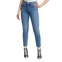 90s High Rise Cropped Jeans