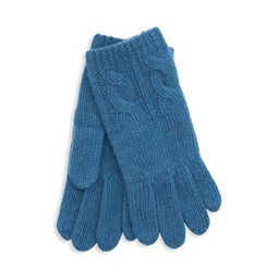 Cable Knit Cashmere Tech Gloves
