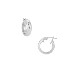 Sterling Silver Huggie Earrings