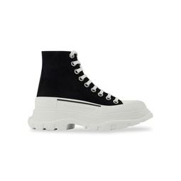 Tread Sneaker Boots In Black Leather Athletic Shoes Sneakers