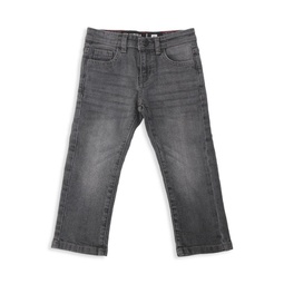 Little Boys Slim Fit Faded Wash Jeans