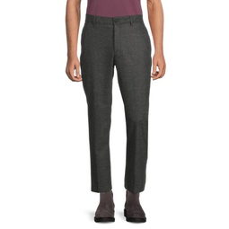 Perin Heathered Relaxed Fit Wool Blend Pants
