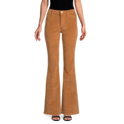 Le High Corduroy Flare Jeans