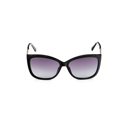 57MM Square Cat Eye Sunglasses