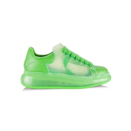 Colorblocked Leather Sneakers