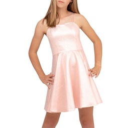 Girls Fit & Flare Slip Mini Dress