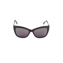 55MM Embellished Cat Eye Sunglasses