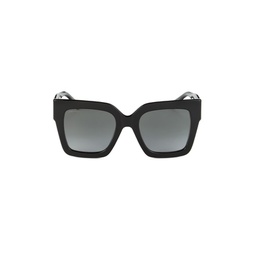 Edna 52MM Square Sunglasses