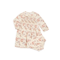 Baby Girls Steeplechase Cotton Dress & Bloomer