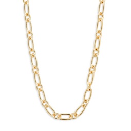 18K Goldplated Sterling Silver Chain Necklace/16