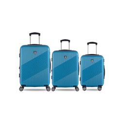 Guida Textured Hardshell 3-Piece Luggage Set