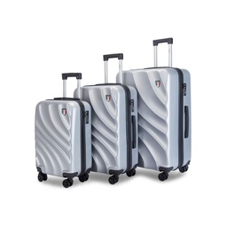 Cremosa Textured 3-Piece Luggage Set