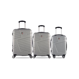 Boschetti Textured Hardshell 3-Piece Luggage Set
