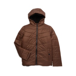 Boys Mid Weight Puffer Jacket