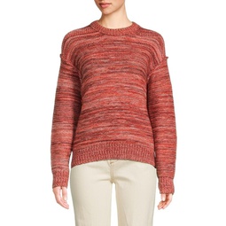 Avianna Striped Wool Blend Sweater