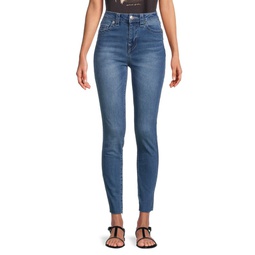 Halle Mid Rise Faded Wash Jeans