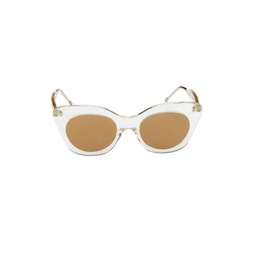 52MM Butterfly Sunglasses
