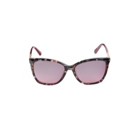 55MM Faux Crystal Square Sunglasses