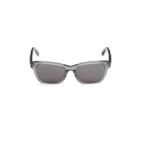53MM Faux Crystal Rectangle Sunglasses