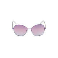 58MM Faux Crystal Butterfly Sunglasses