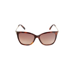 55MM Butterfly Sunglasses