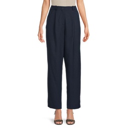 Tailored Fit Pleated Pants