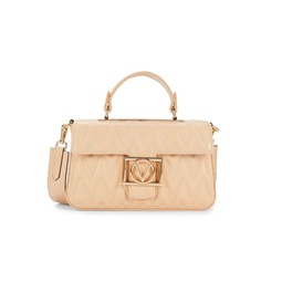 Florence Quilted Leather Satchel