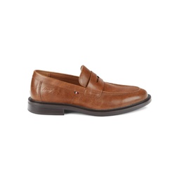 Apron Toe Penny Loafers
