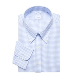 Non-Iron Gingham Oxford Shirt