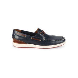 Hilly Moc Toe Boat Shoes