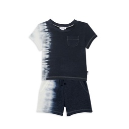 Baby Girl's 2-Piece End of the Road Tee & Shorts Set