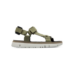 Oruga Touch Strap Leather Sandals