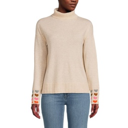 Turtleneck Wool & Cashmere Sweater