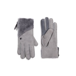 Shearling & Leather Gloves