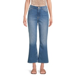 Boulevard Cropped Flare Jeans