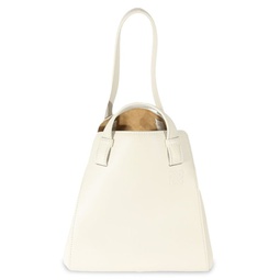 Loewe White Leather Hammock NuGGet Bag