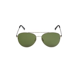 60MM Aviator Sunglasses