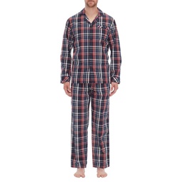 Residence 2-Piece Relaxed Fit Plaid Pajama Set
