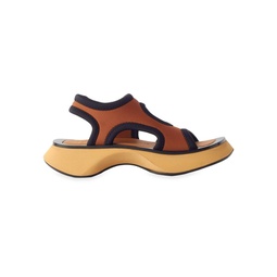 Neoprene Platform Rec Sandals