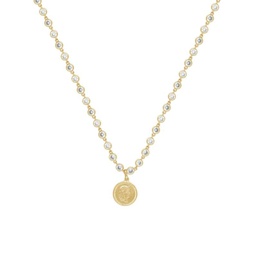 Destination Anywhere 18K Goldplated & Cubic Zirconia Necklace