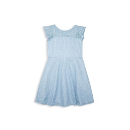 Girls Lace Fit & Flare Dress
