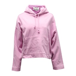 Acne Studios Hooded Sweater In Pink Cotton