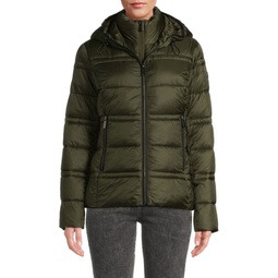 Missy Quilted & Hooded Puffer Jacket