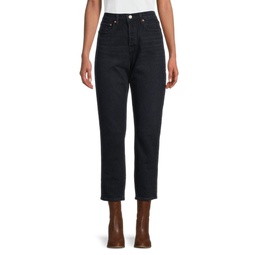 Wedgie Icon High Rise Cropped Tapered Jeans