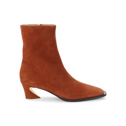 Crescent Suede Ankle Boots