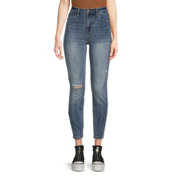 Ines High Rise Skinny Ankle Jeans