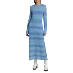 Space Dye Midi Dress